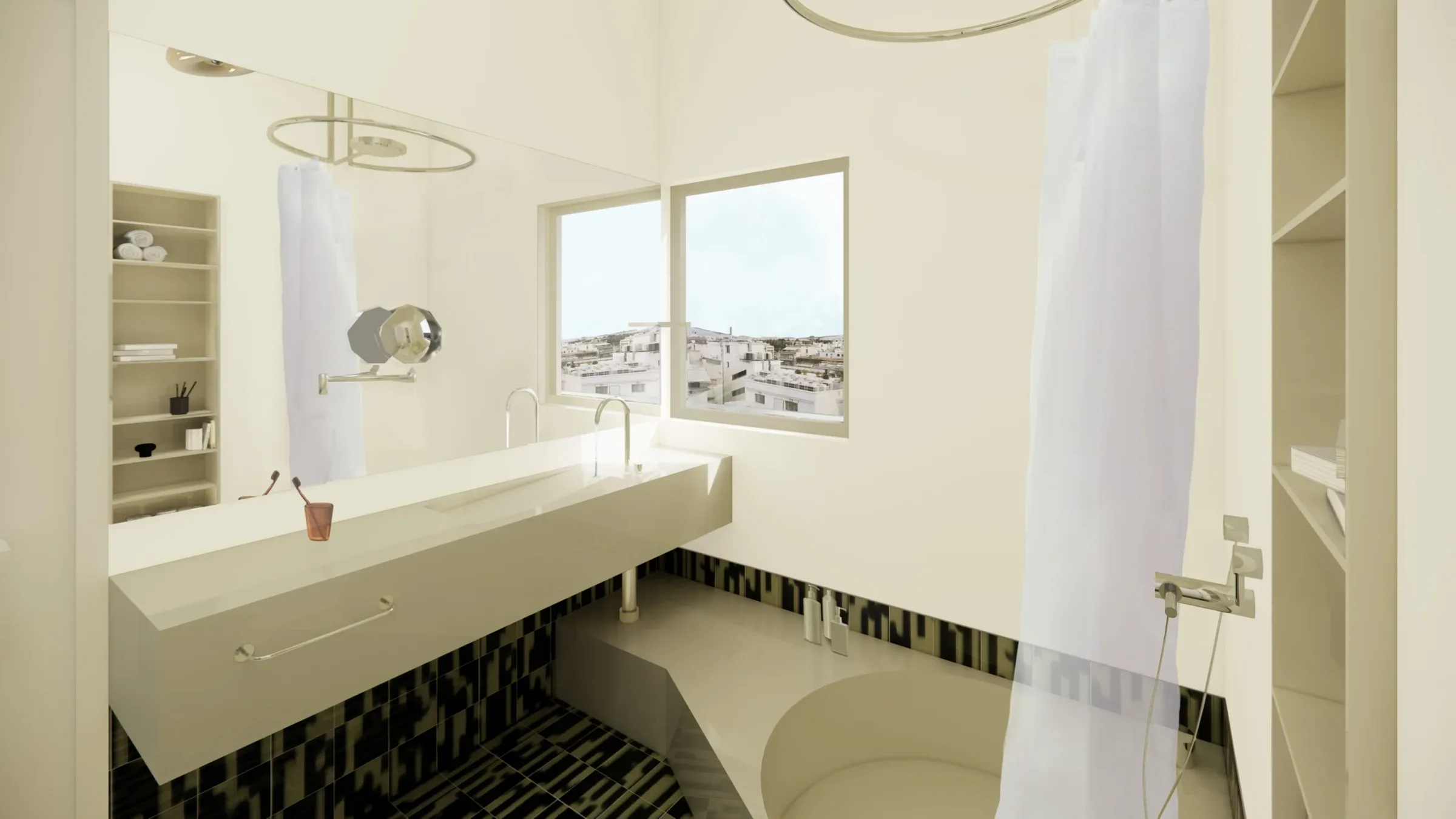 Concept design for Kypseli apartment renovation 8