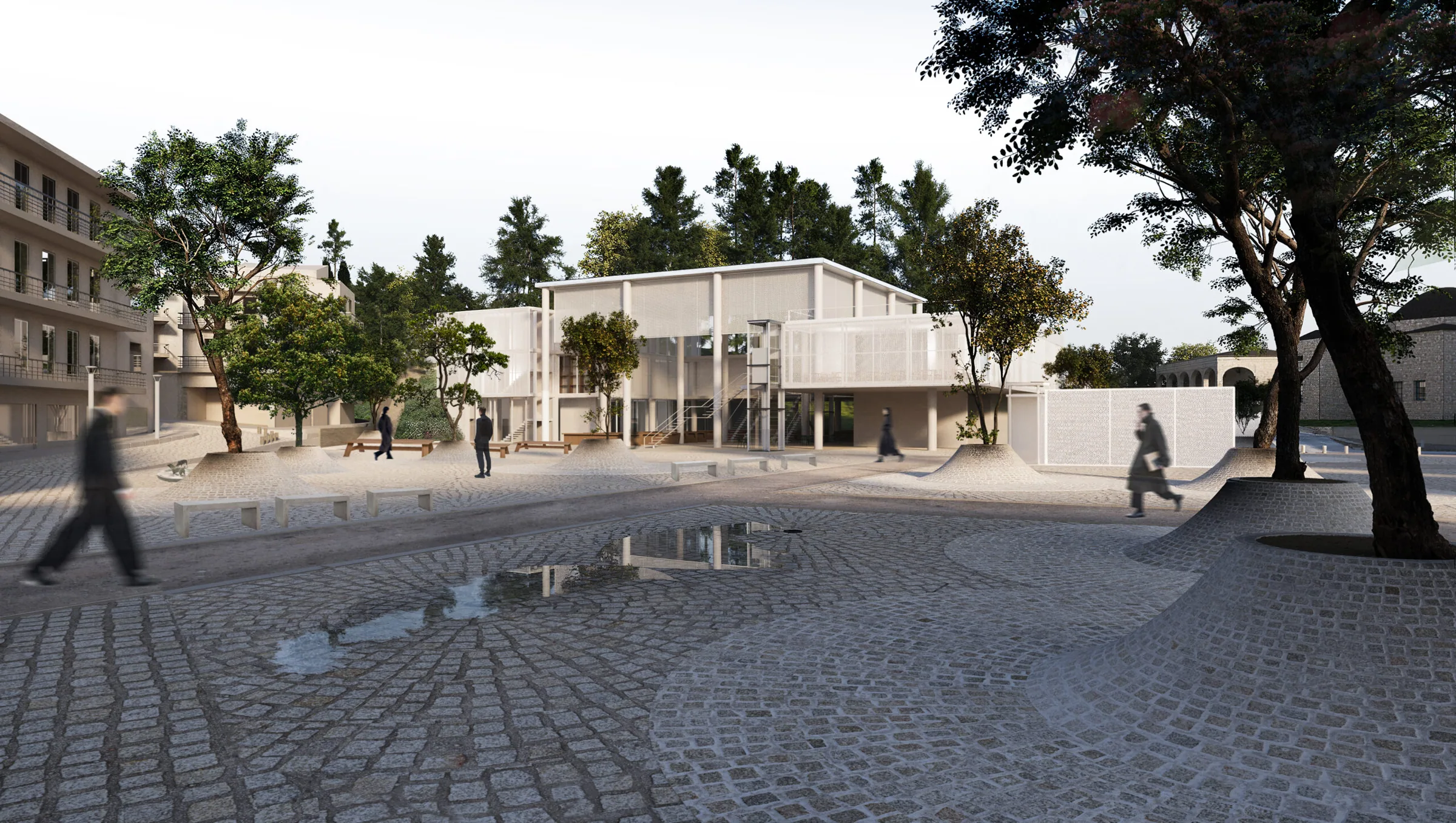 New Municipal Market of Agia Marina 1