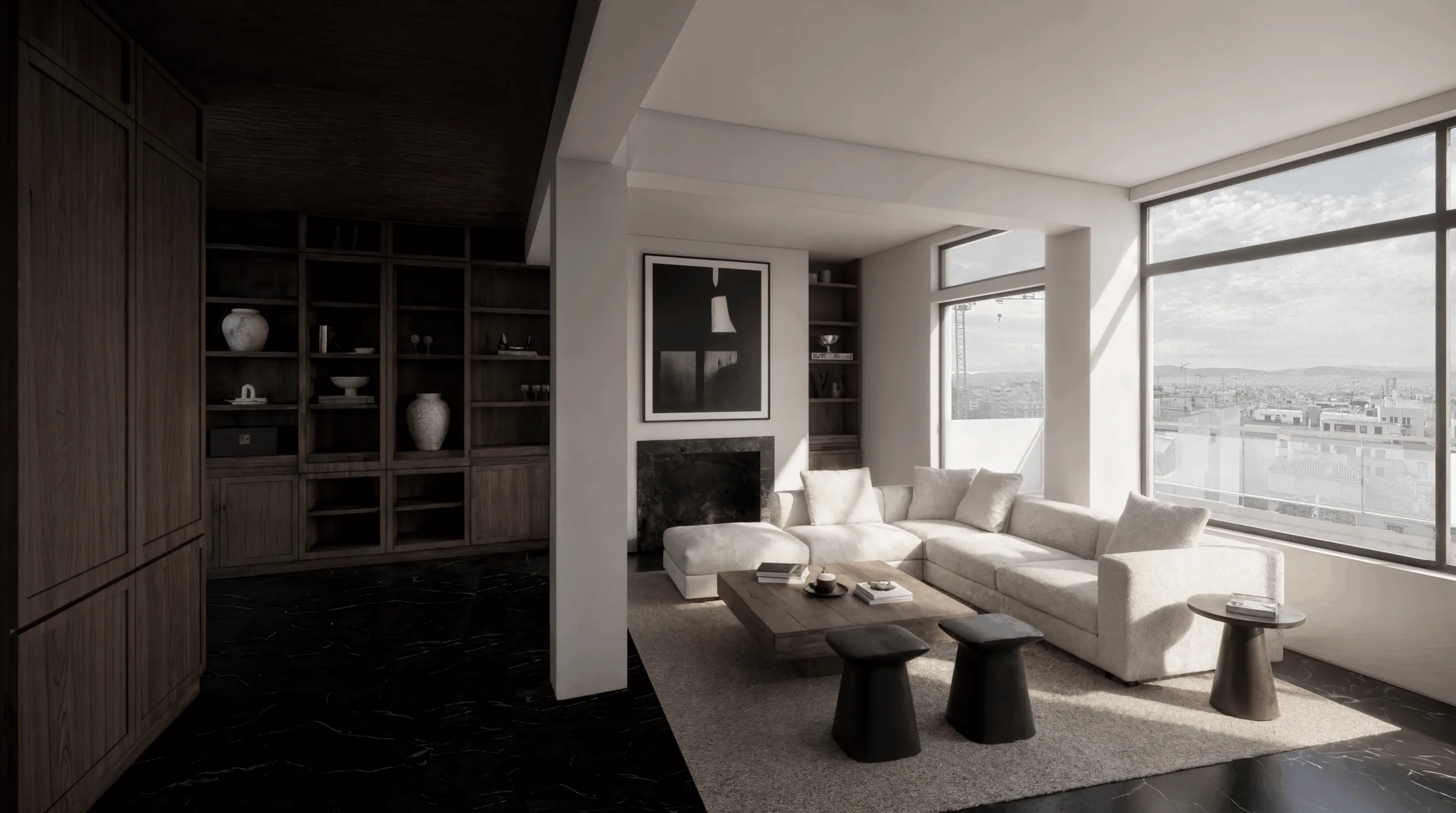 Concept Design for Kolonaki Apartment Renovation 3
